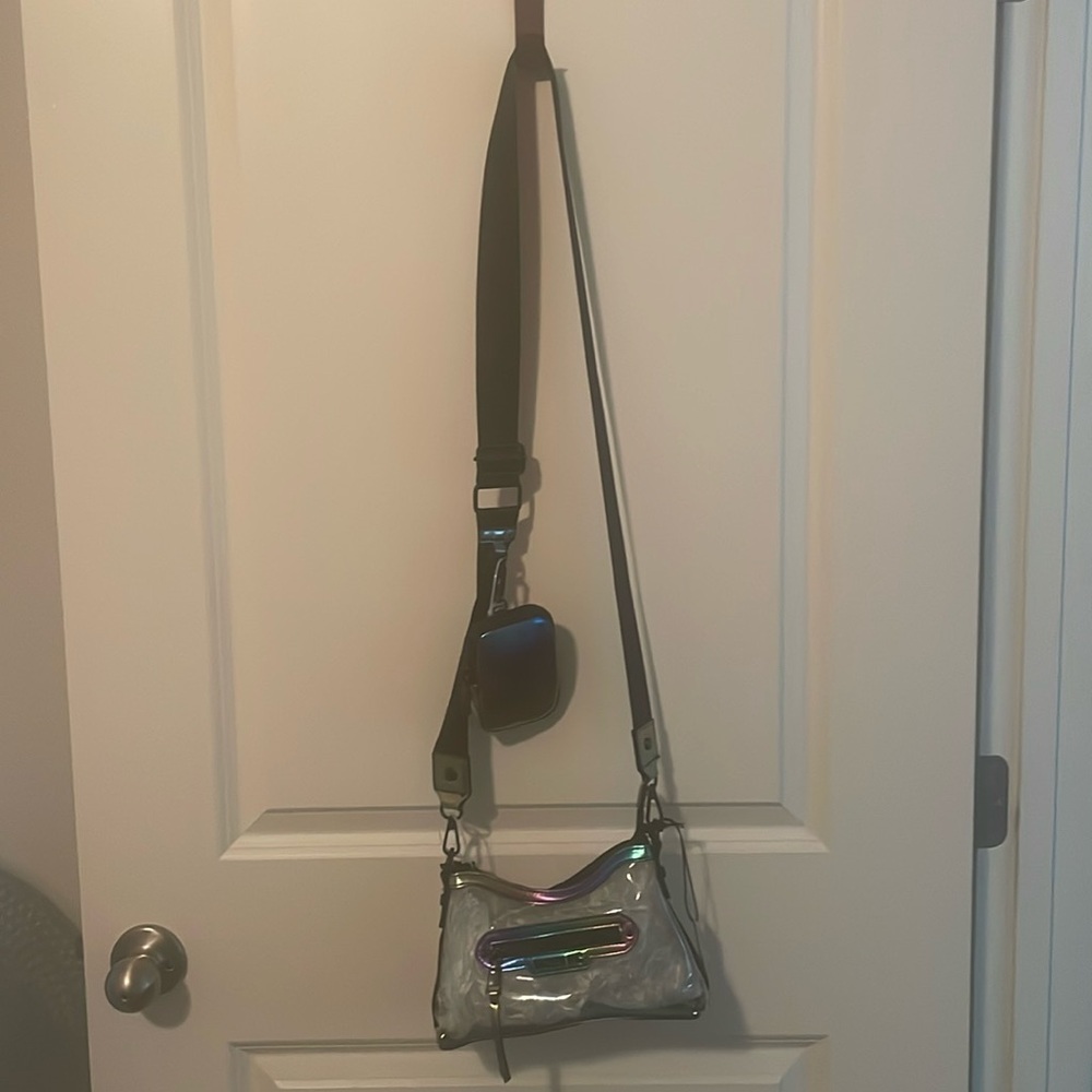 Madden NYC hobo crossbody with chain